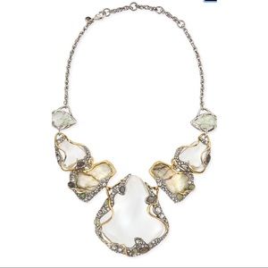 ALEXIS BITTAR MYSTERE JAGGED EDGE LUCITE NECKLACE